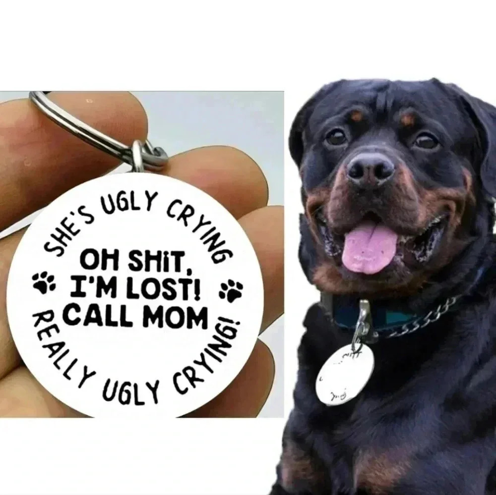 My baby pe pet lost found hot Keychain